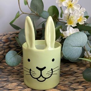 Rae Dunn Green Funny Bunny Jelly Bean Scented Candle *New*